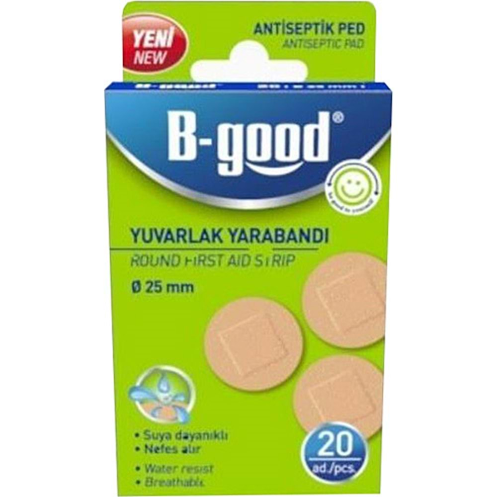 B-Good Yuvarlak Yara Bandı