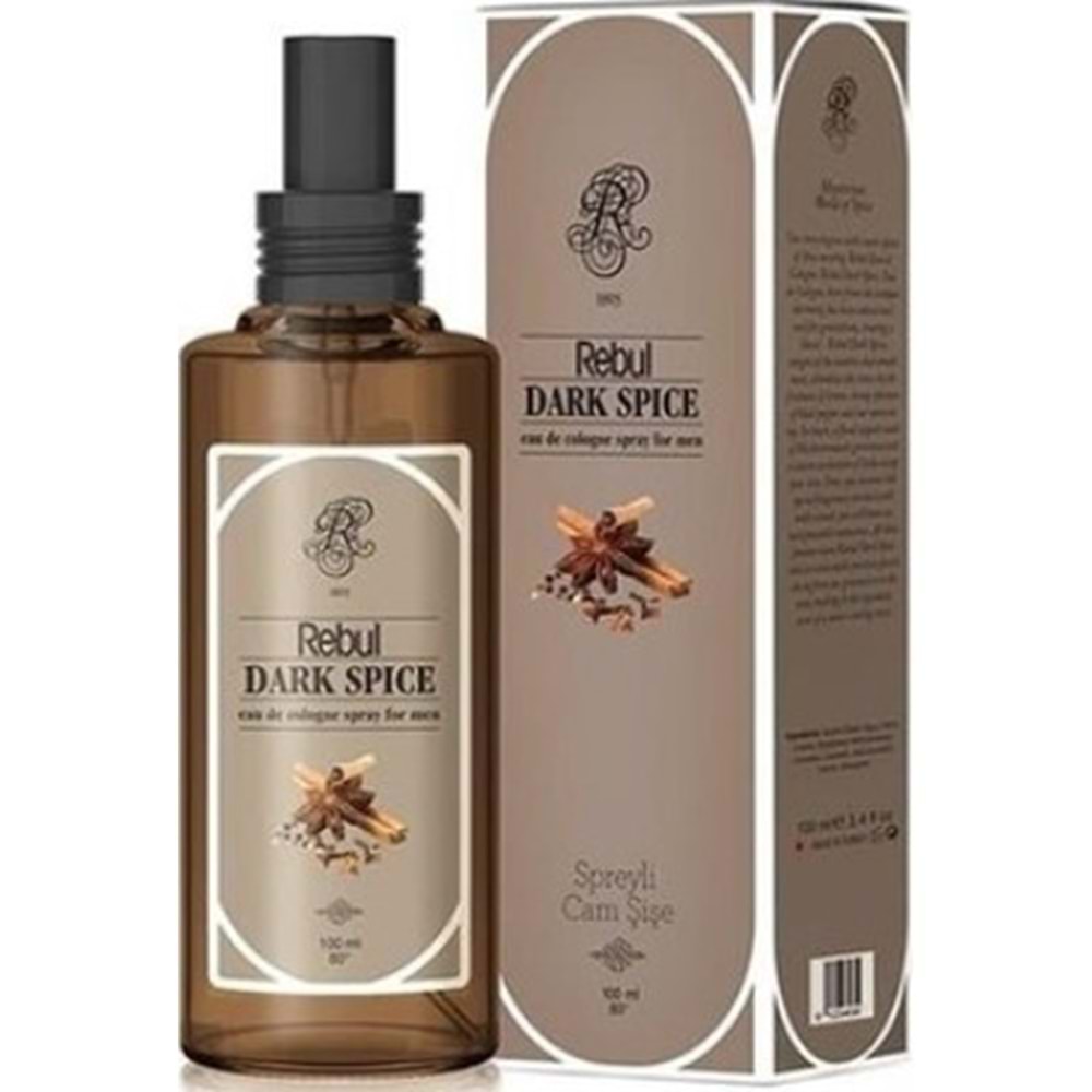 Rebul Sprey Kolonya 100Ml Dark Spıce
