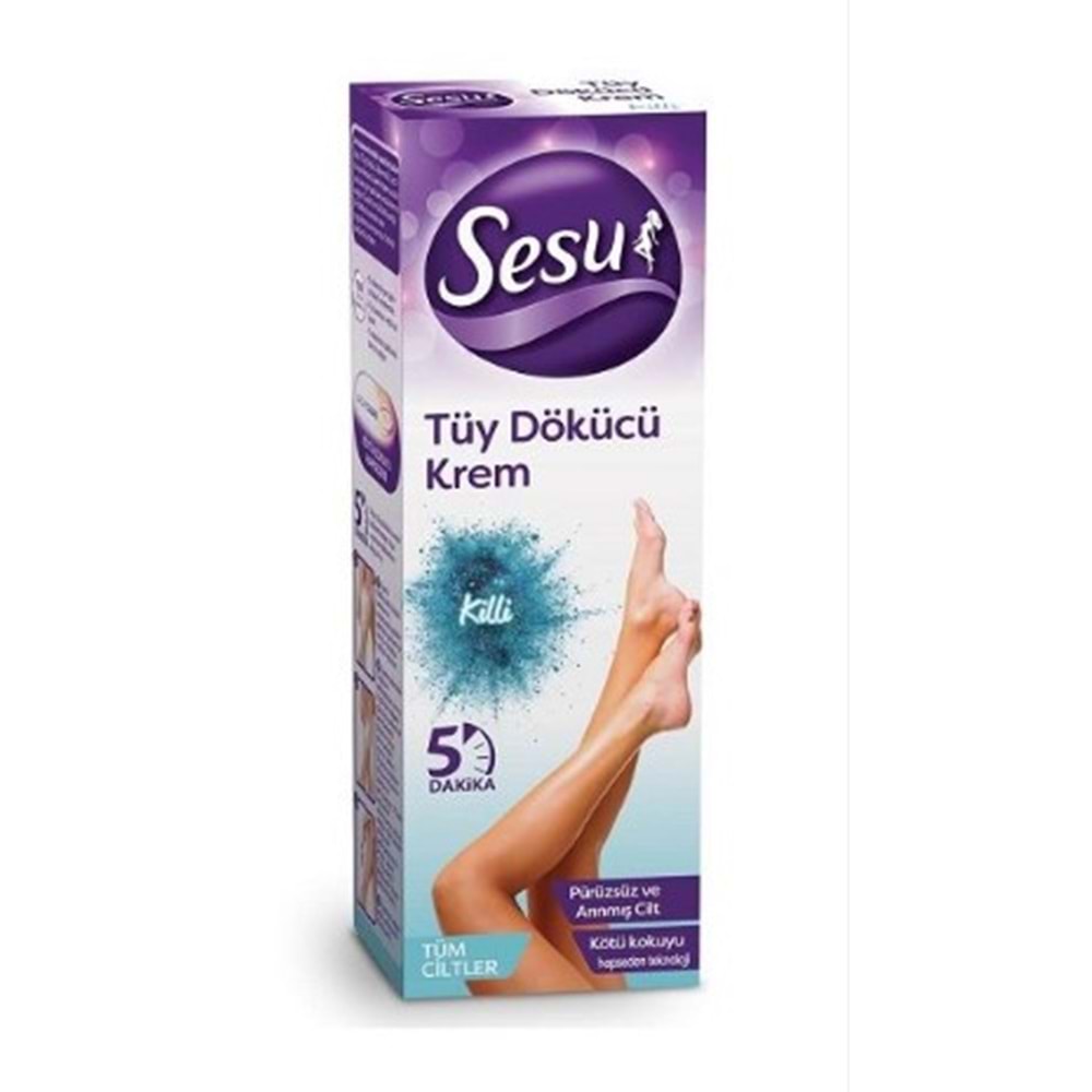 Sesu Tüy Dökücü Krem Kıllı 100Ml