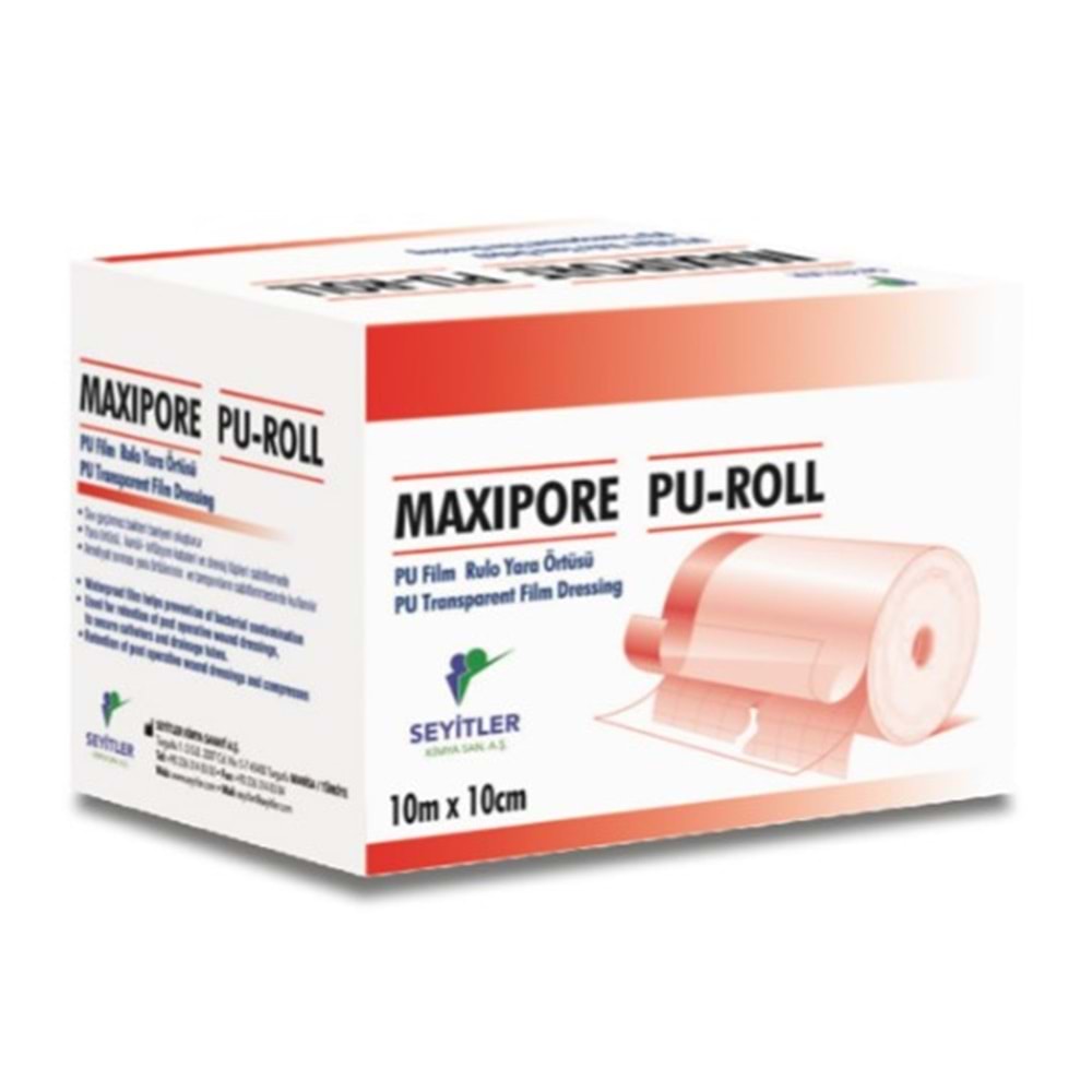 Maxipore Pu Roll 10Mx15Cm