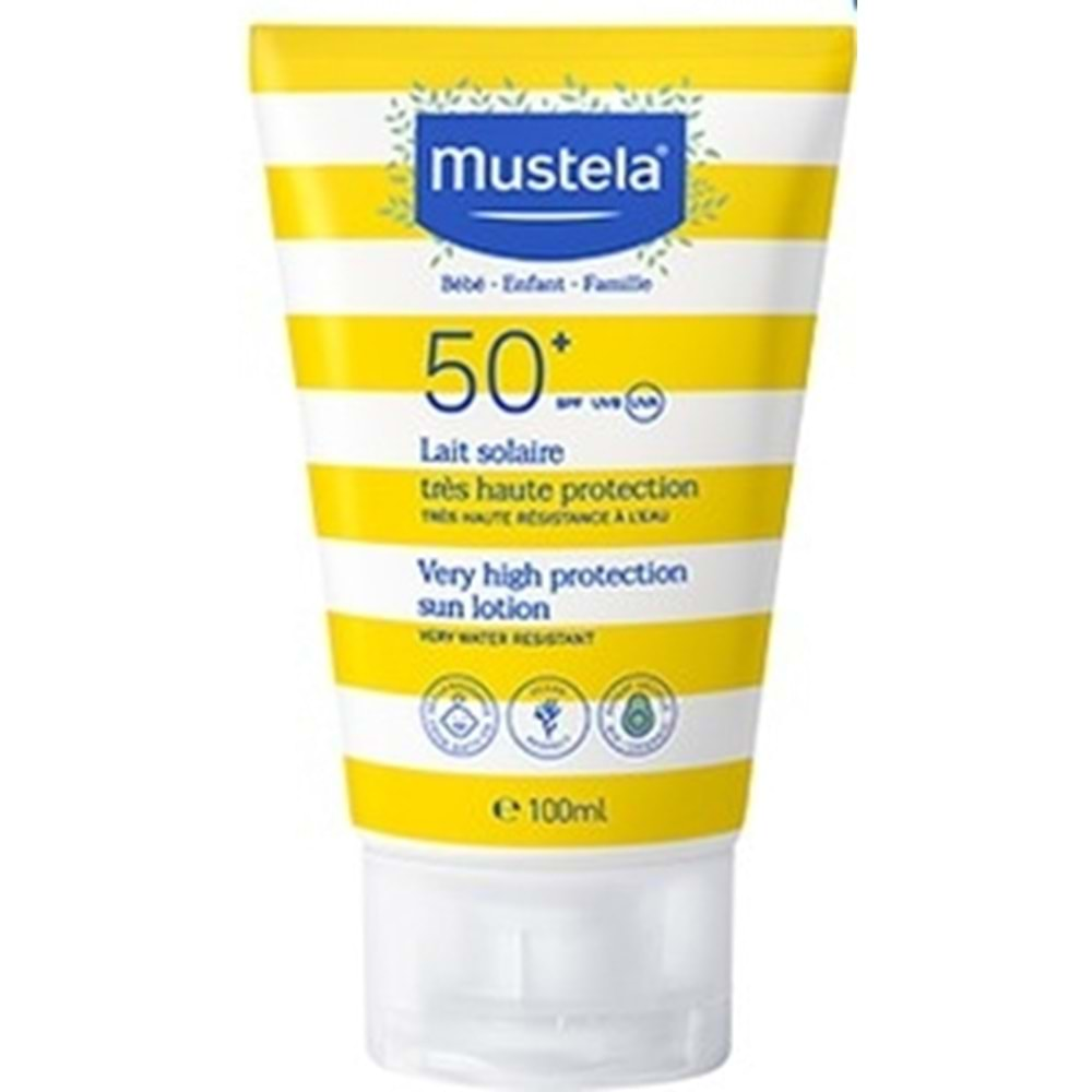 Mustela Günes Losyonu Çok Yüksek Koruma Faktörlü 50+ 100 Ml (Orta)