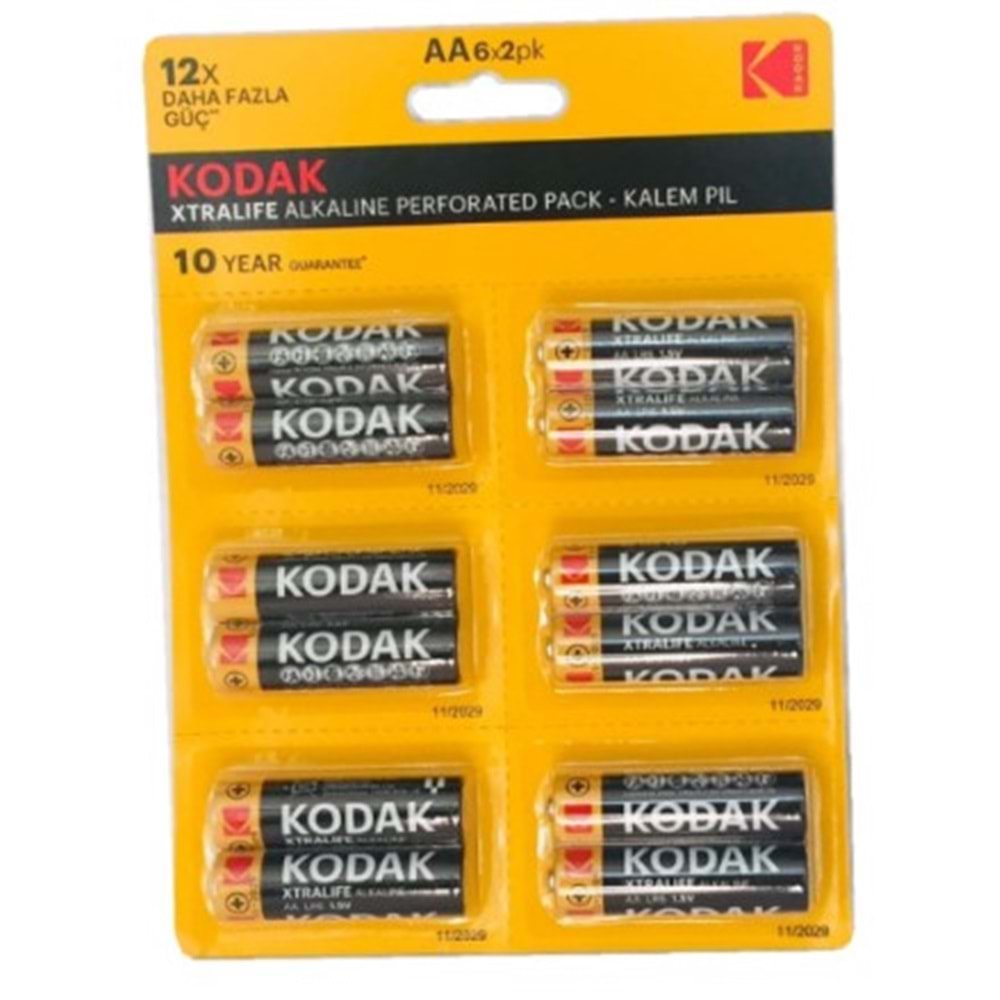 Kodak Xtralife Alkalin Kalem Pil 2li