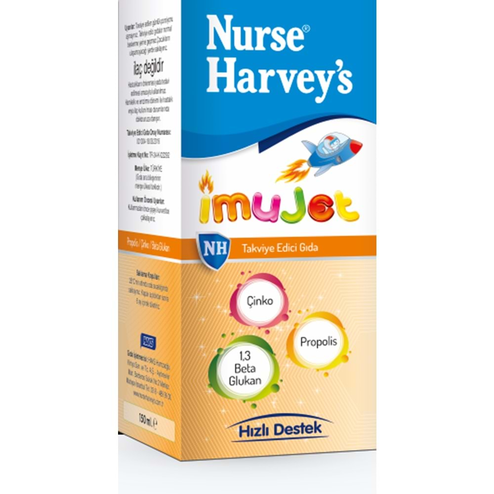 Nurse Harveys Imujet Surup 150Ml