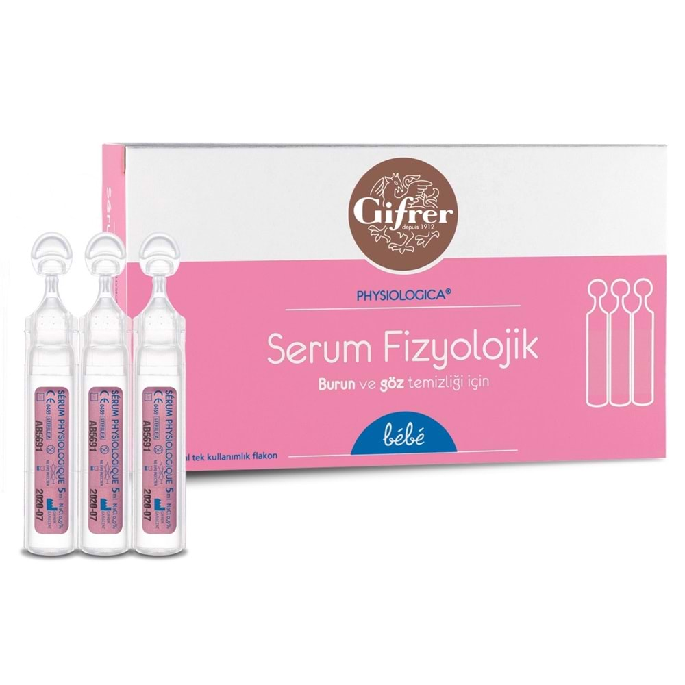 Gıfrer Serum Fızyolojık 10 Luk Flakon