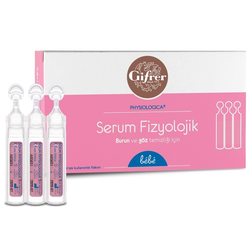 Gıfrer Serum Fızyolojık 20 Lık Flakon