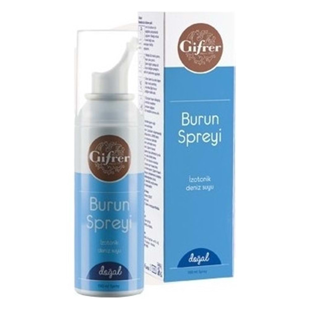 Gıfrer Izotonık Denızsuyu Sprey 100Ml