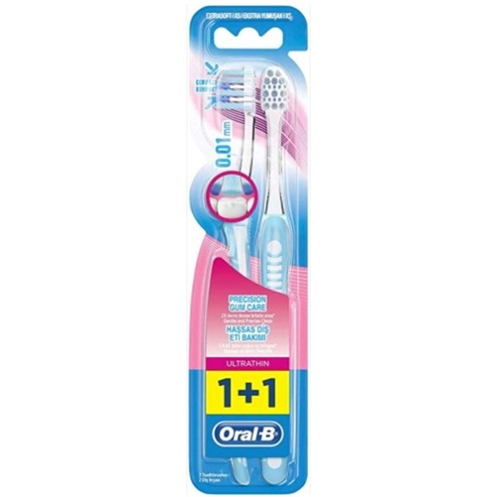 Oral-B Ultrathın Gum Care 1+1 Fırça