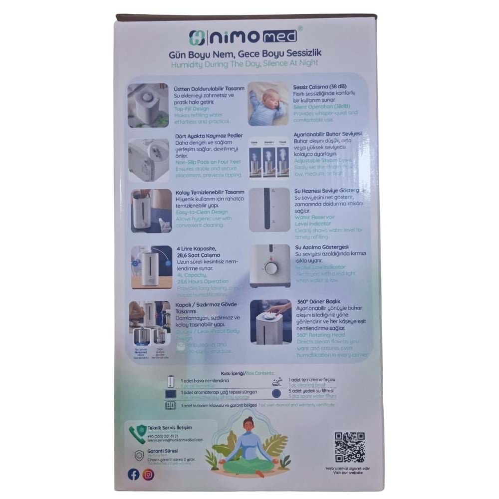 Nimo Ultrasonik Hava Nemlendirici