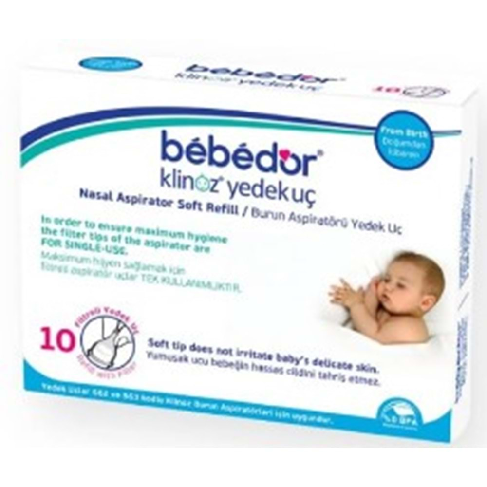 Bebedor Nasal Asp Yedek Uç 10 Lu (565)