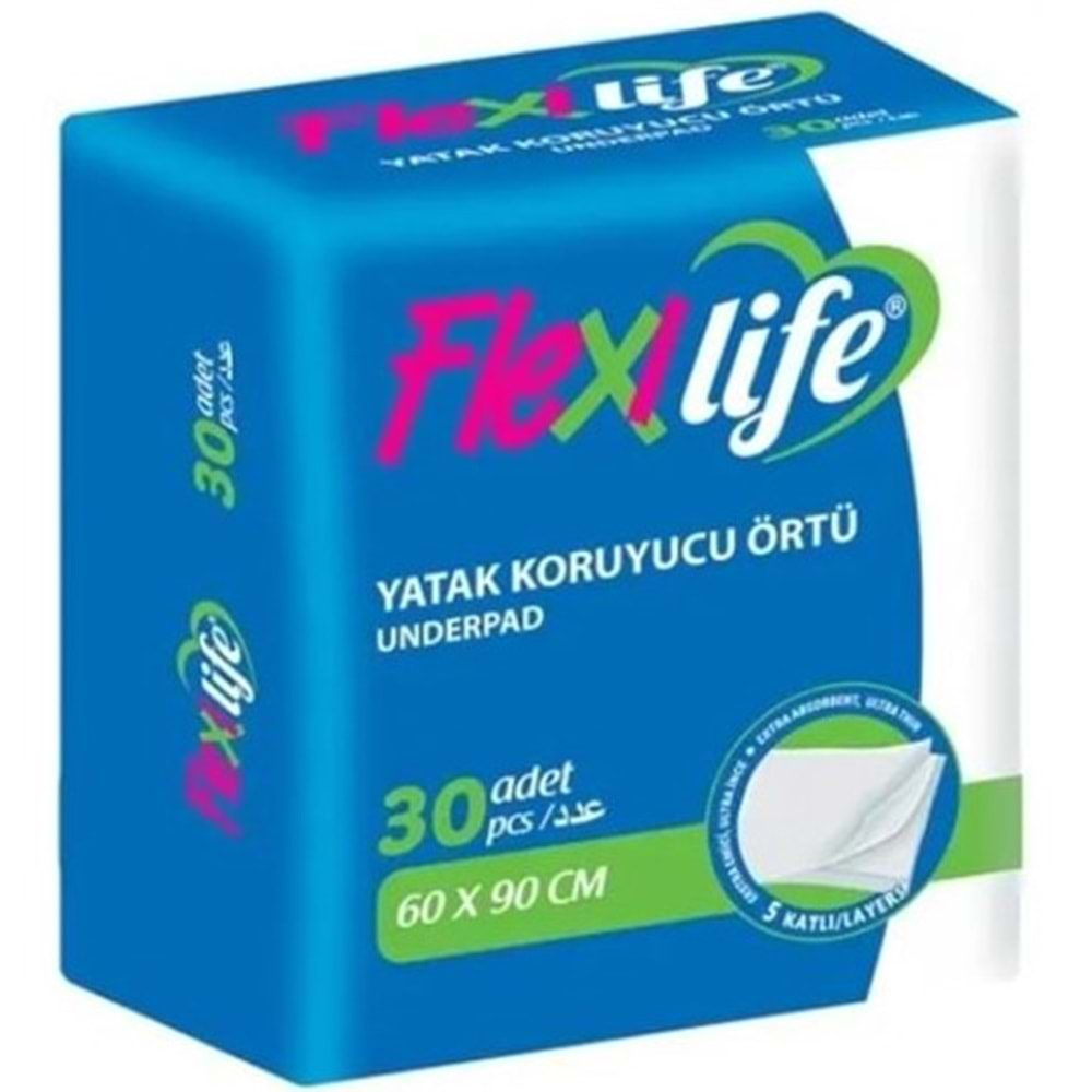 Flexı Lıfe Yatak Koruyucu 60*90 30 Lu