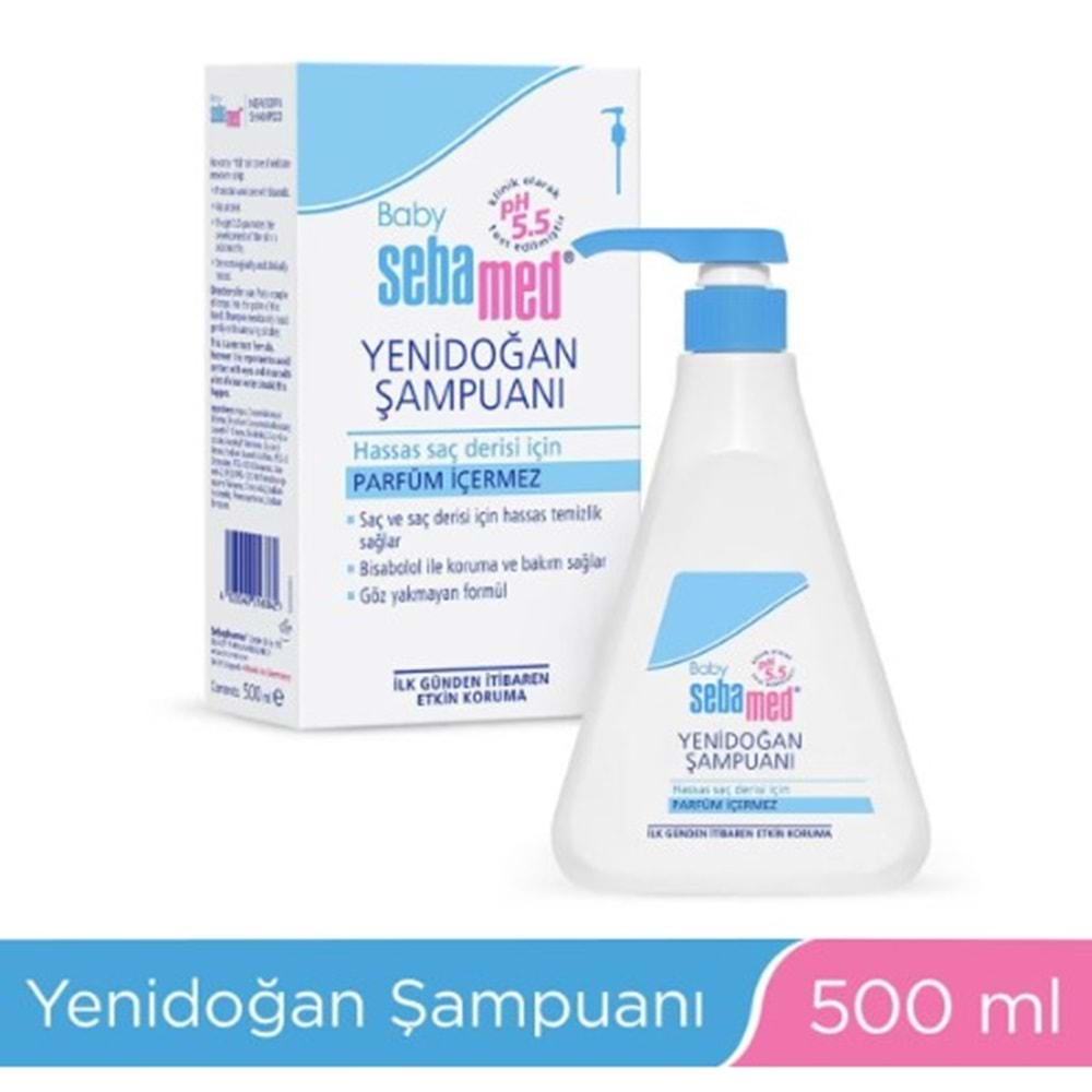 Sebamed Yenıdogan Bebe Sampuanı 500Ml