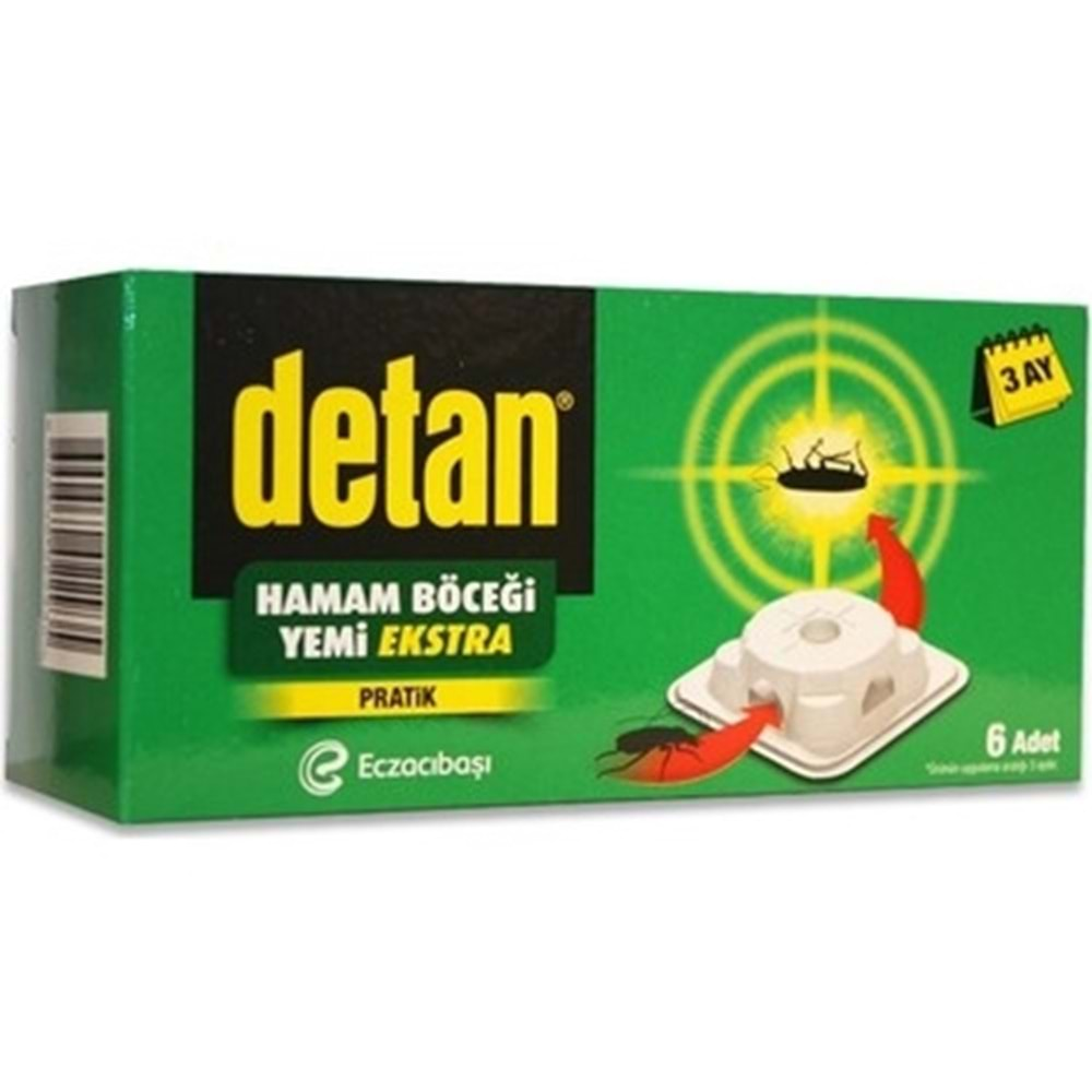 Detan Hamam Böcegı Yemı 6 Lı