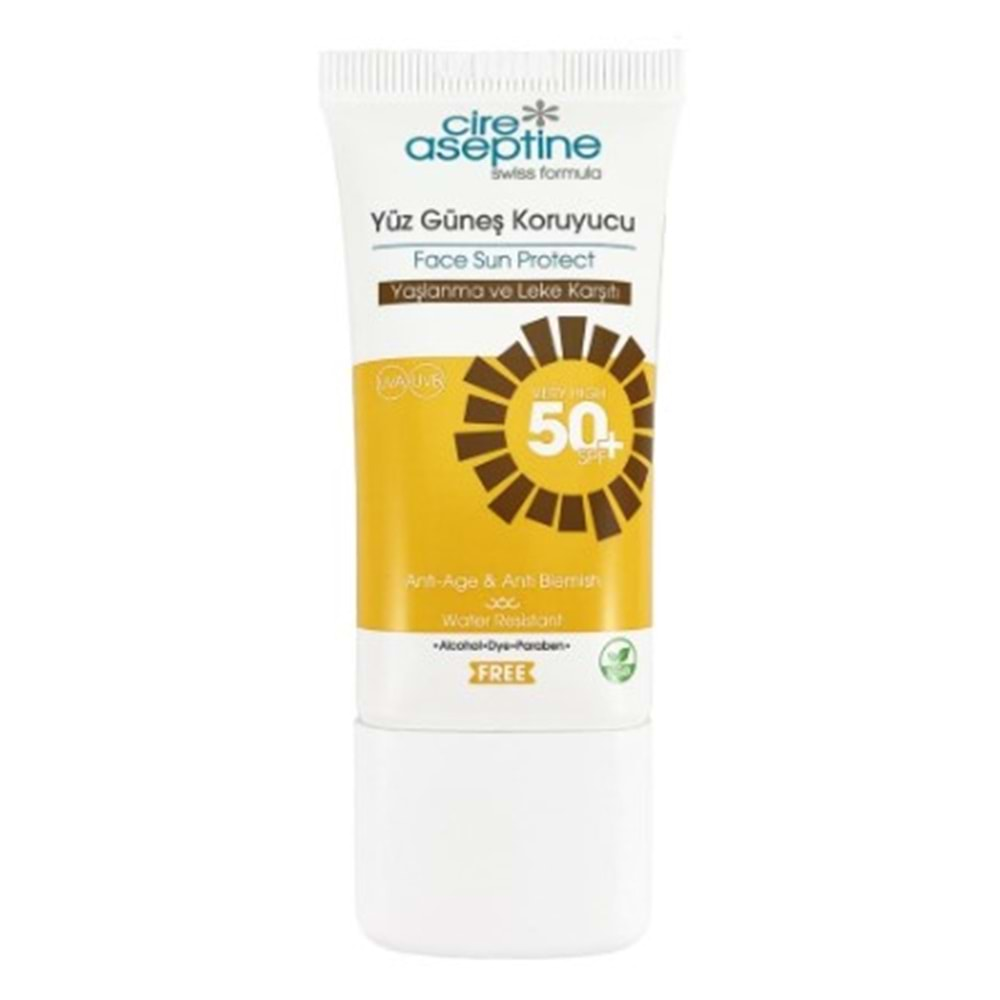 Cıreaseptıne Spf50+ Yüz Günes Kremı Yaslanma/Leke Karsıtı