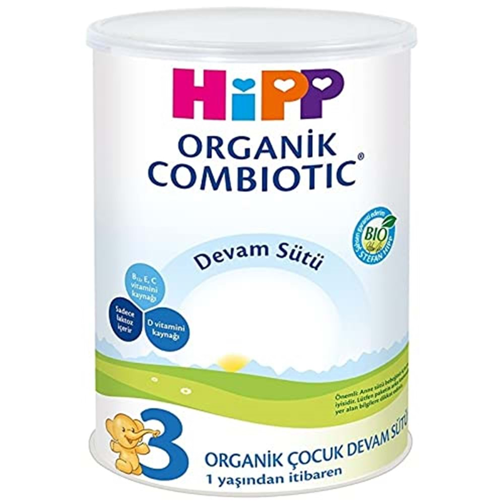 Hıpp 3 Organık Kombıotık Bebek Sütü 350Gr