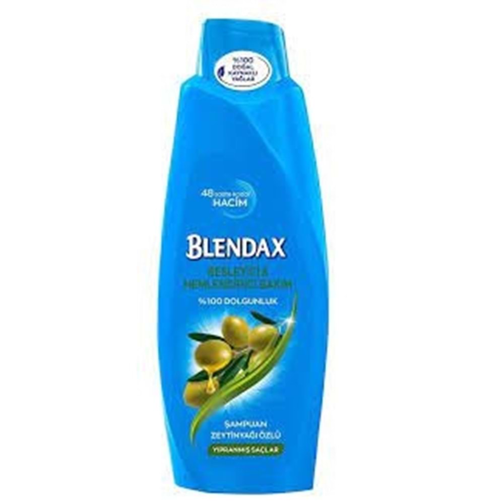 Blendax Zeytinyağlı Yıpranmış Saçlar İçin Sampuan 500Ml