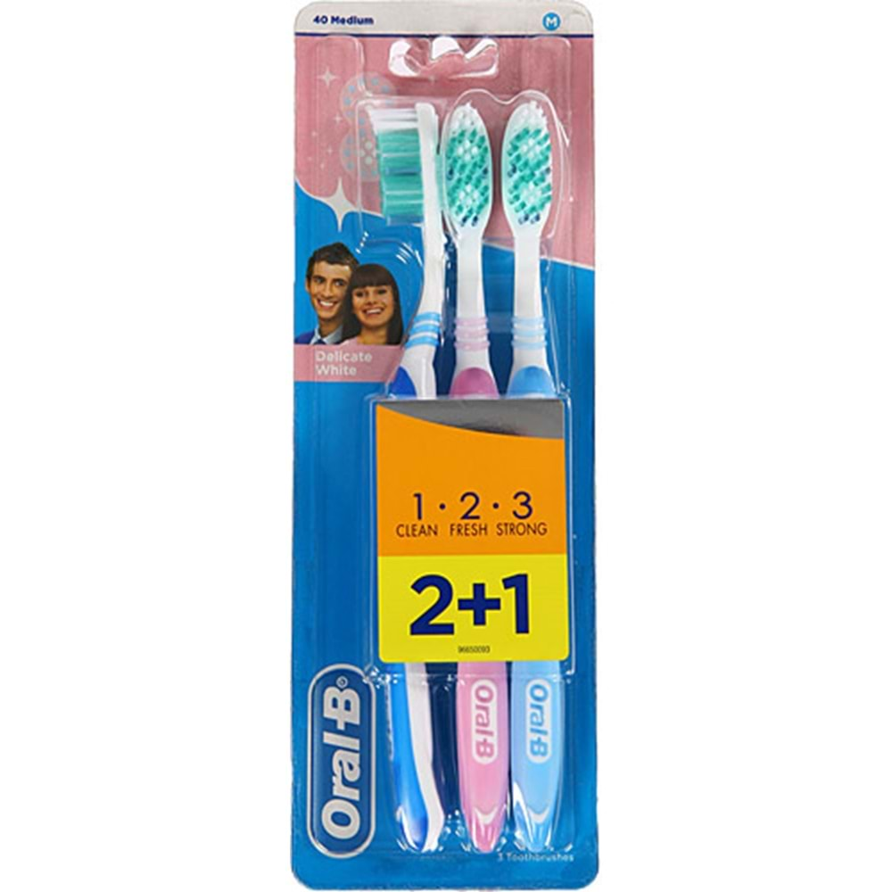 Oral-B Diş Fırçası 2+1