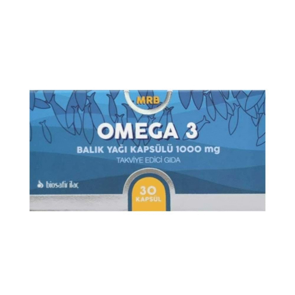 Alldermo Mrb Omega 3 Forte 1000Mg 30 Kapsül