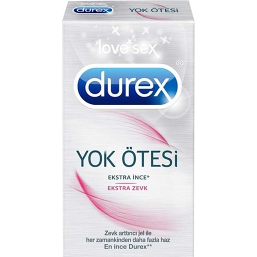 Durex Yok Ötesi Ekstra Zevk 4 lü Prezervatif