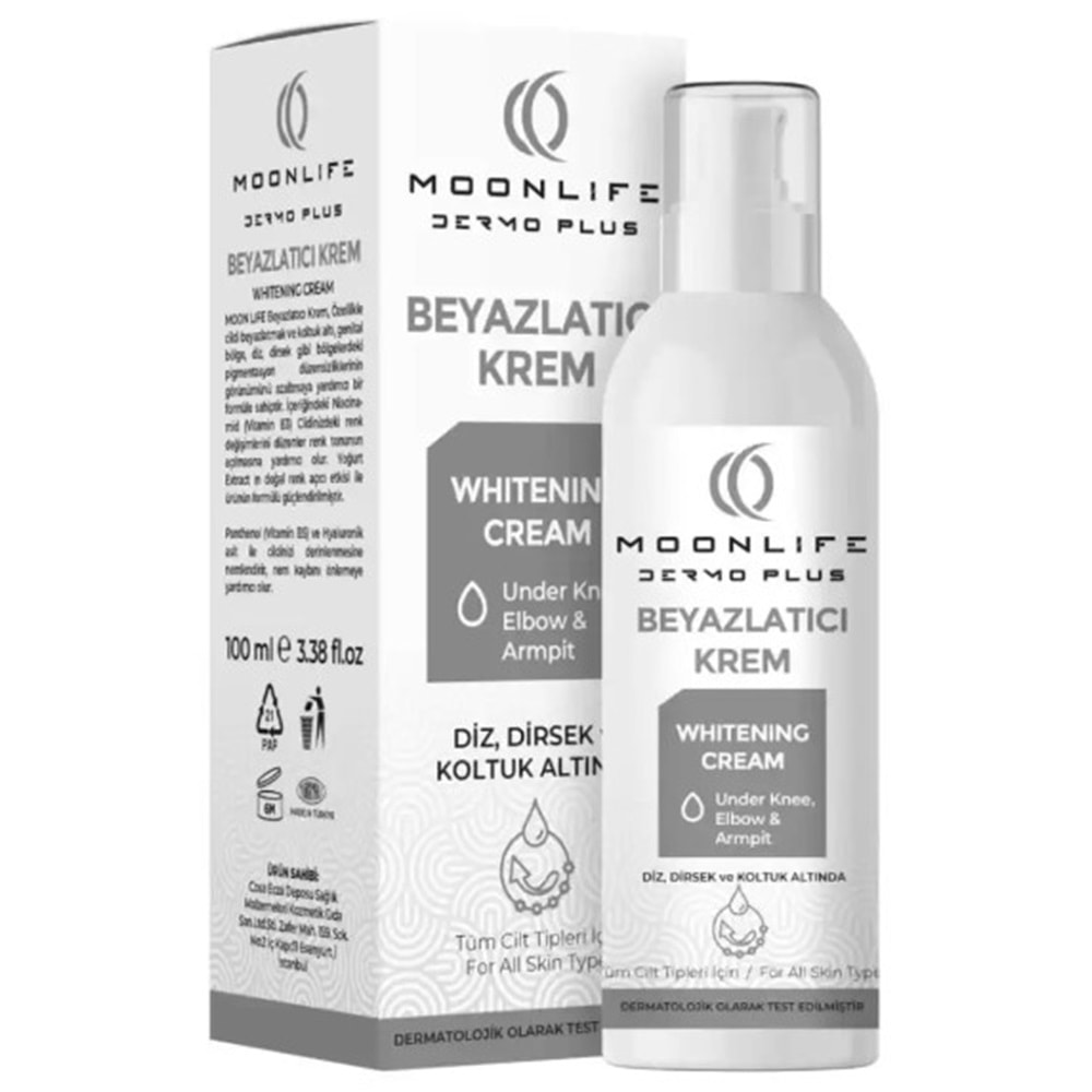 Moonlıfe Beyazlatıcı Krem 100Ml