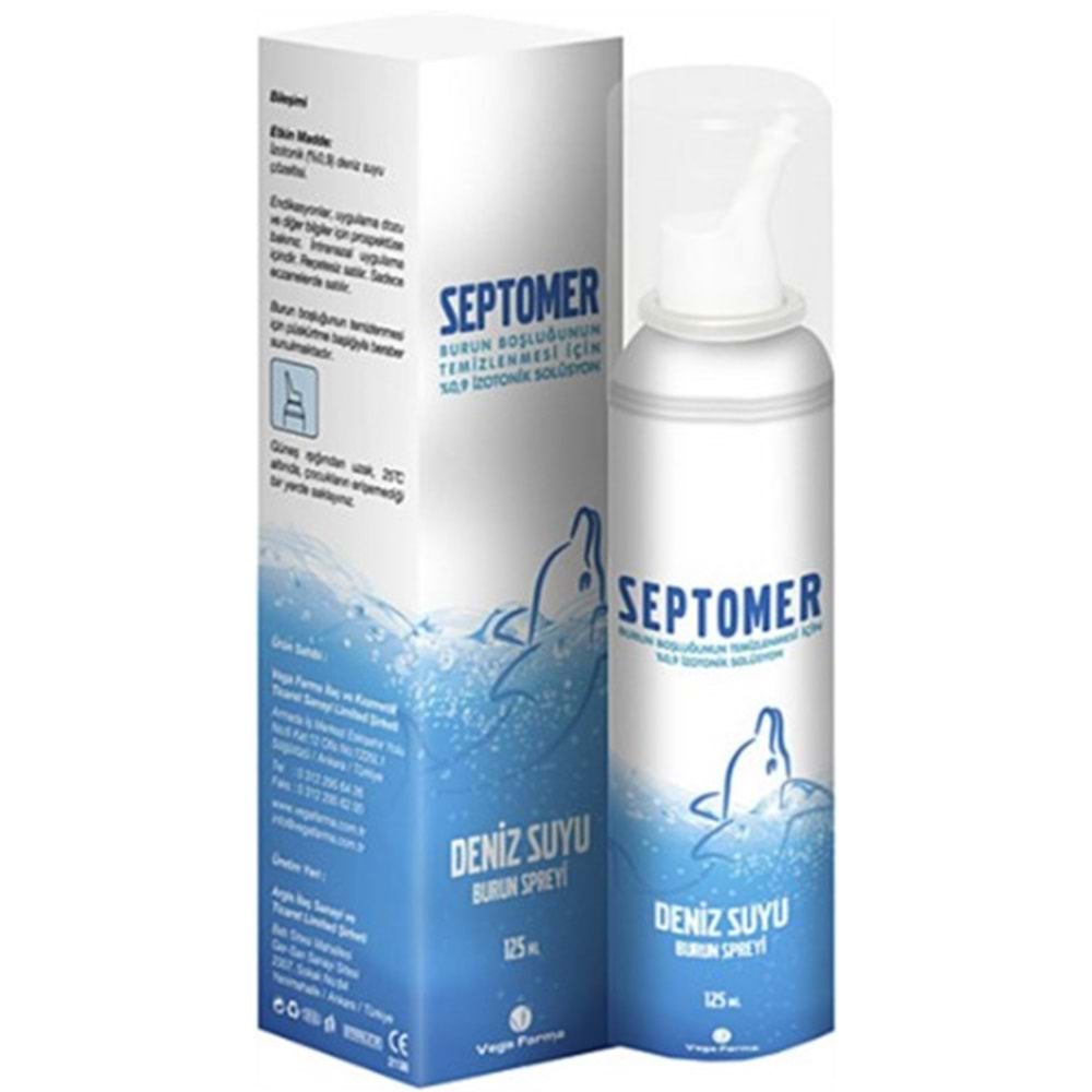 Septomer Denız Suyu Sprey 125Ml