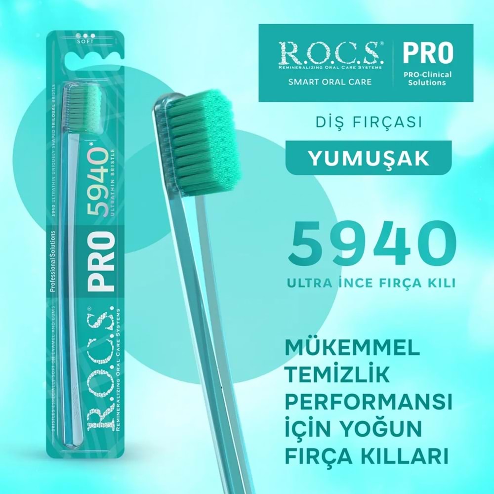 Rocs Diş Fırçası Pro 5940, Ultra Soft