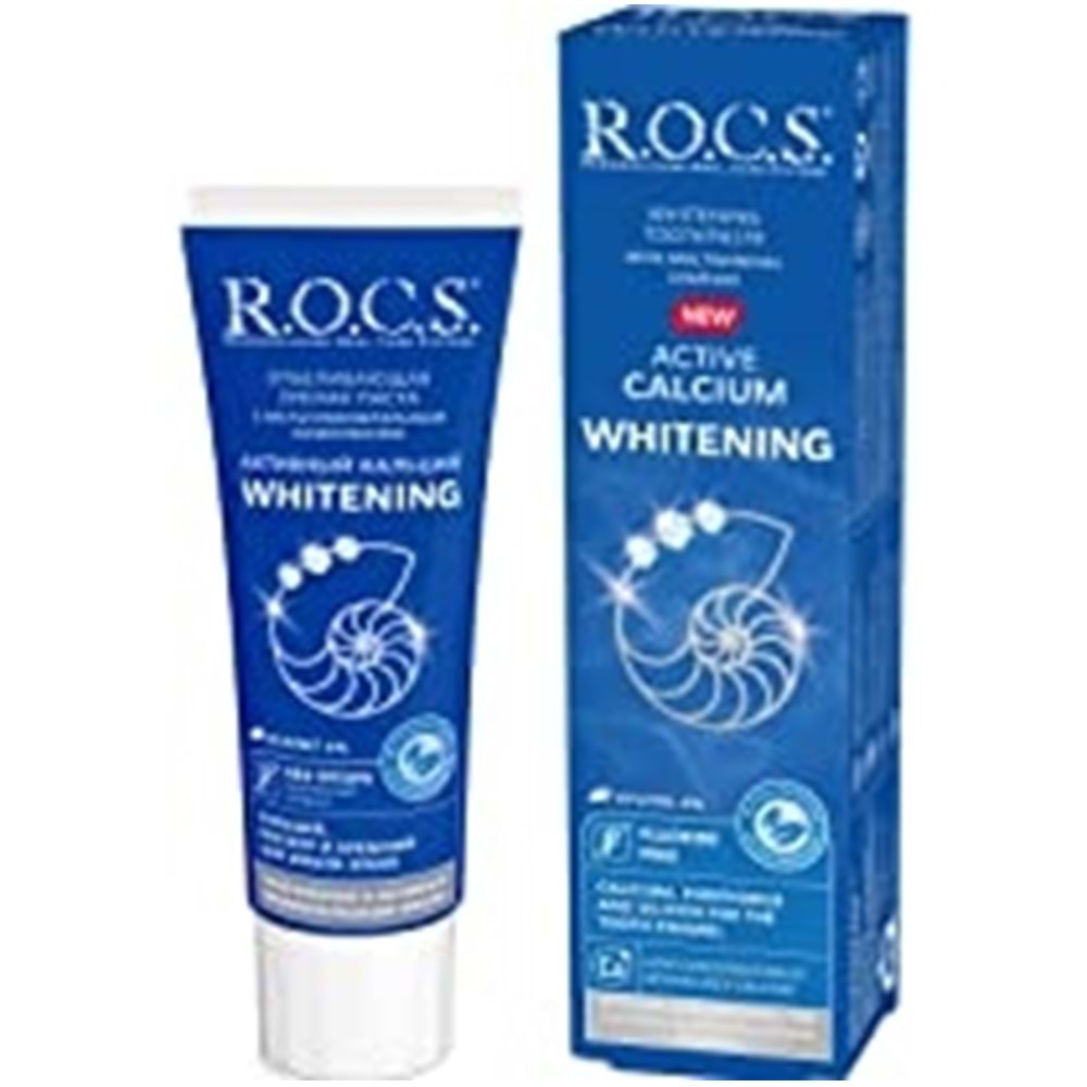 Rocs Dıs Macunu Aktıf Kalsıyum 75Ml