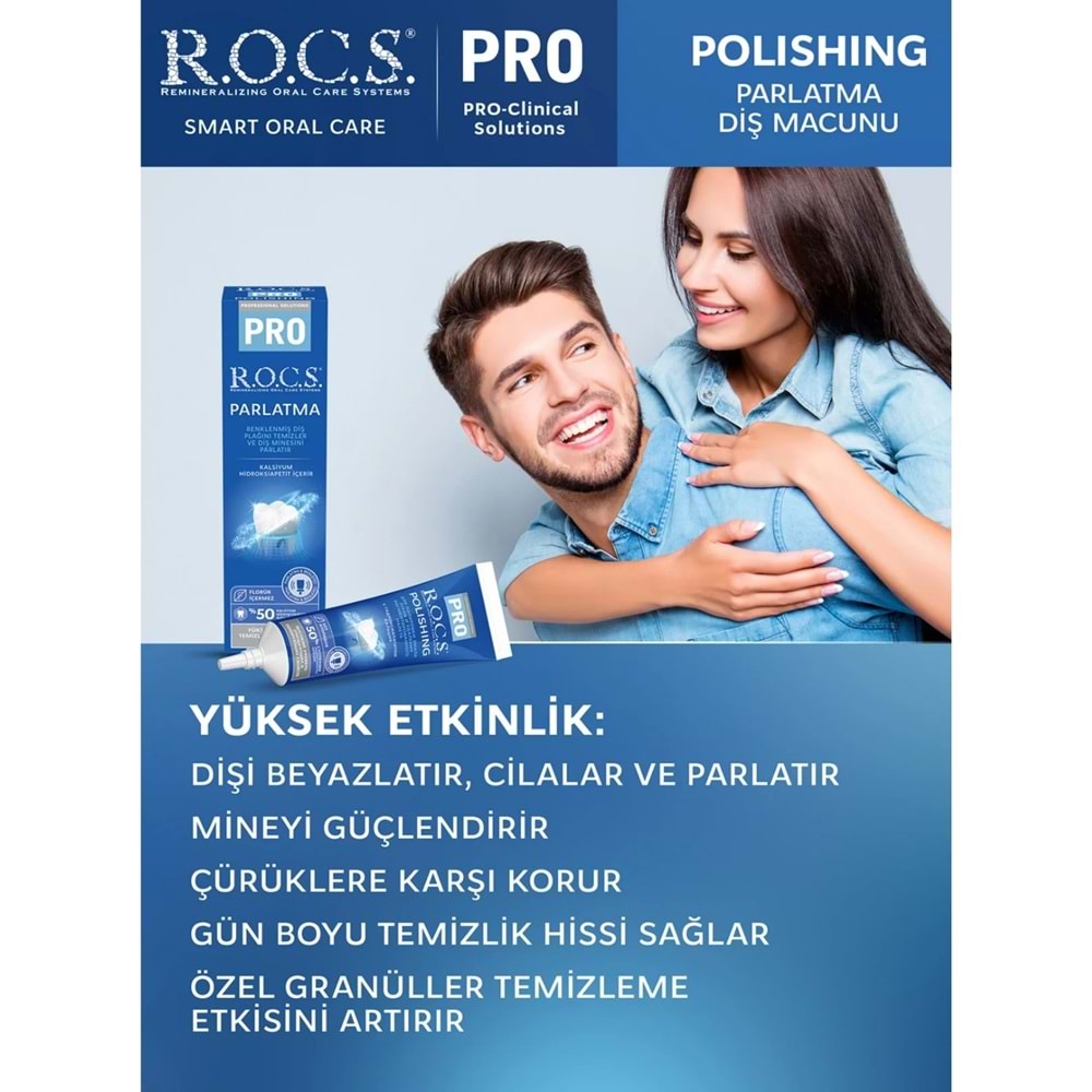 Rocs Diş Macunu Pro Parlatma 30 mL