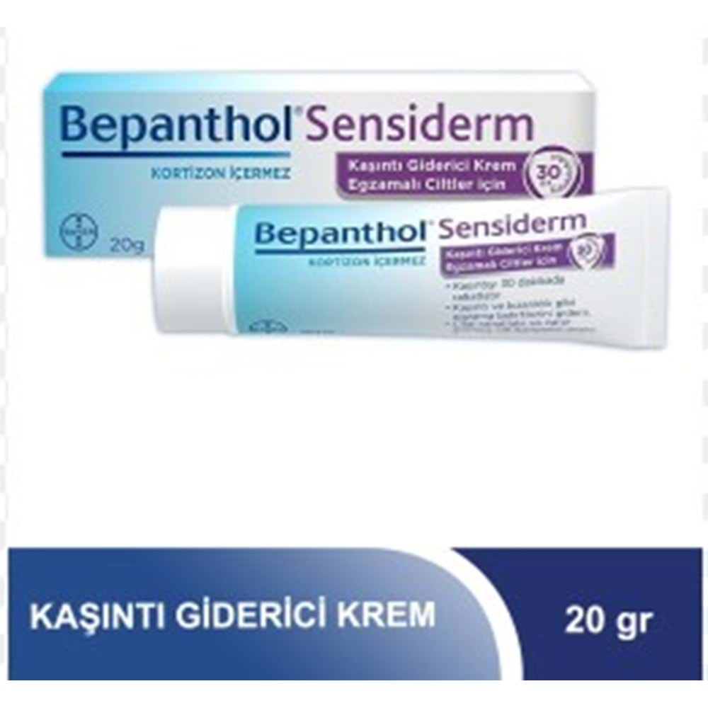 Bepanthol Sensıderm Kasıntı Gıderıcı Krem 20Gr