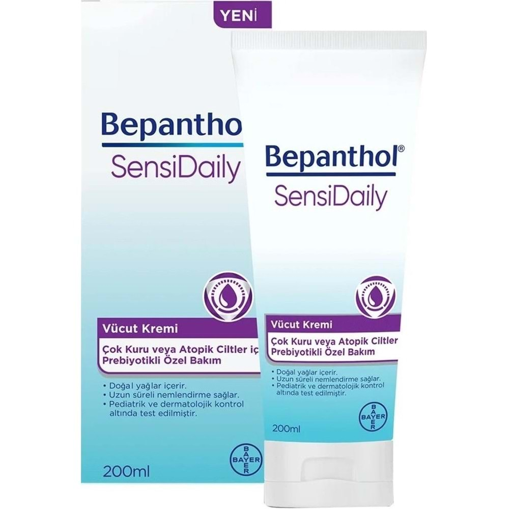 Bepanthol Sensidaily Cream 200Ml