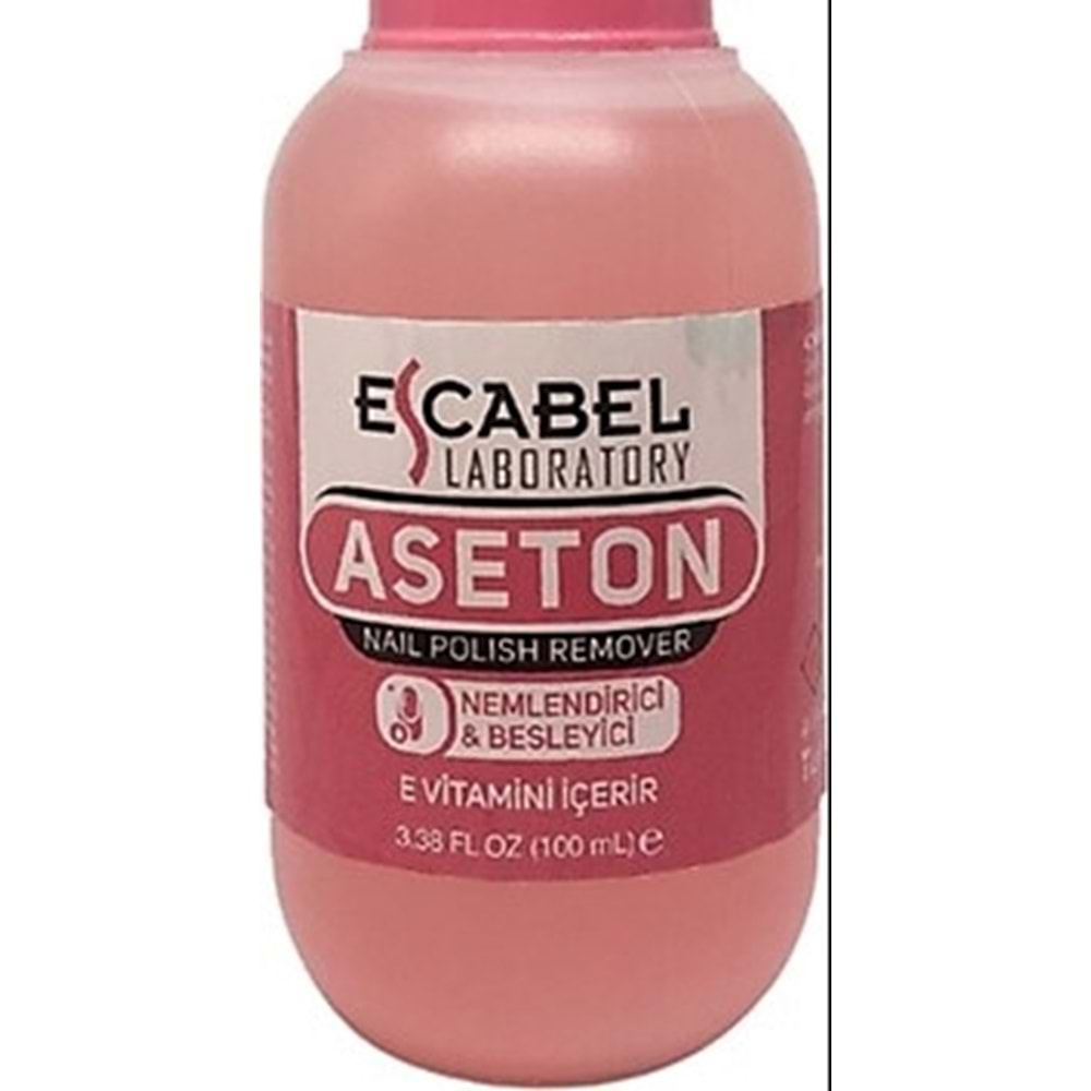 Escabel Aseton Pembe 200 ml Pompalı