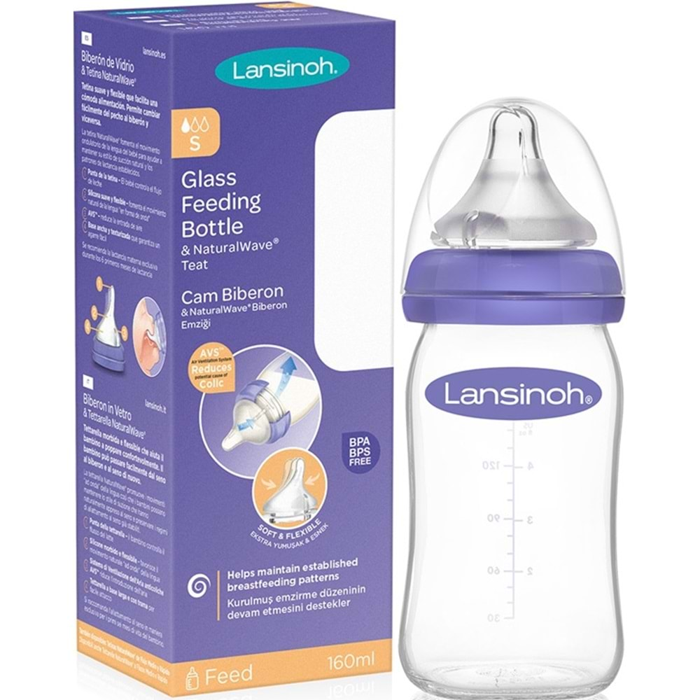 Lansınoh Cam Bıberon 160 ml