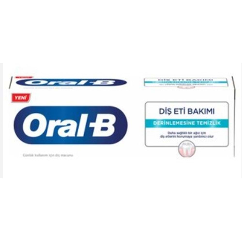 Oral-B Diş Macunu Derinlemesine Temizlik 65 ml