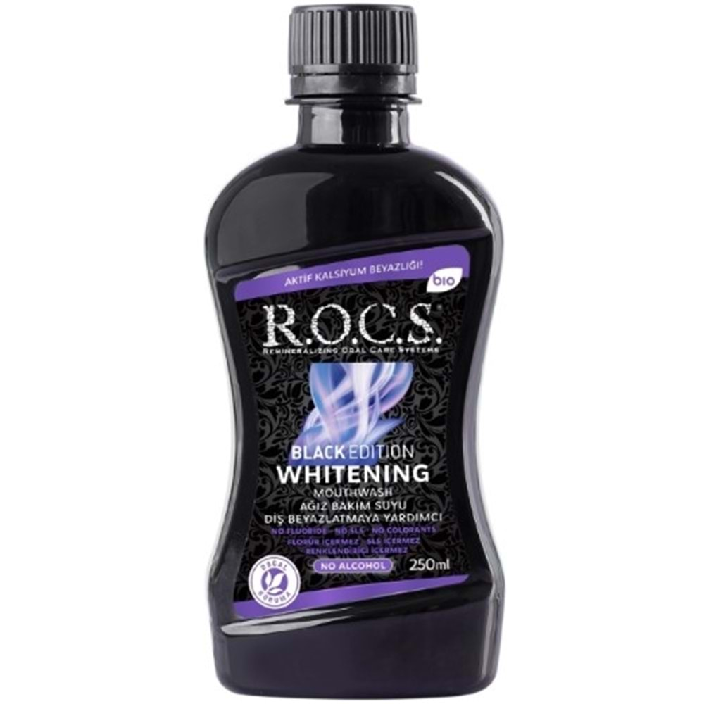 Rocs Black Edıtıon Beyazlatıcı Agız Bakım Suyu 250ml