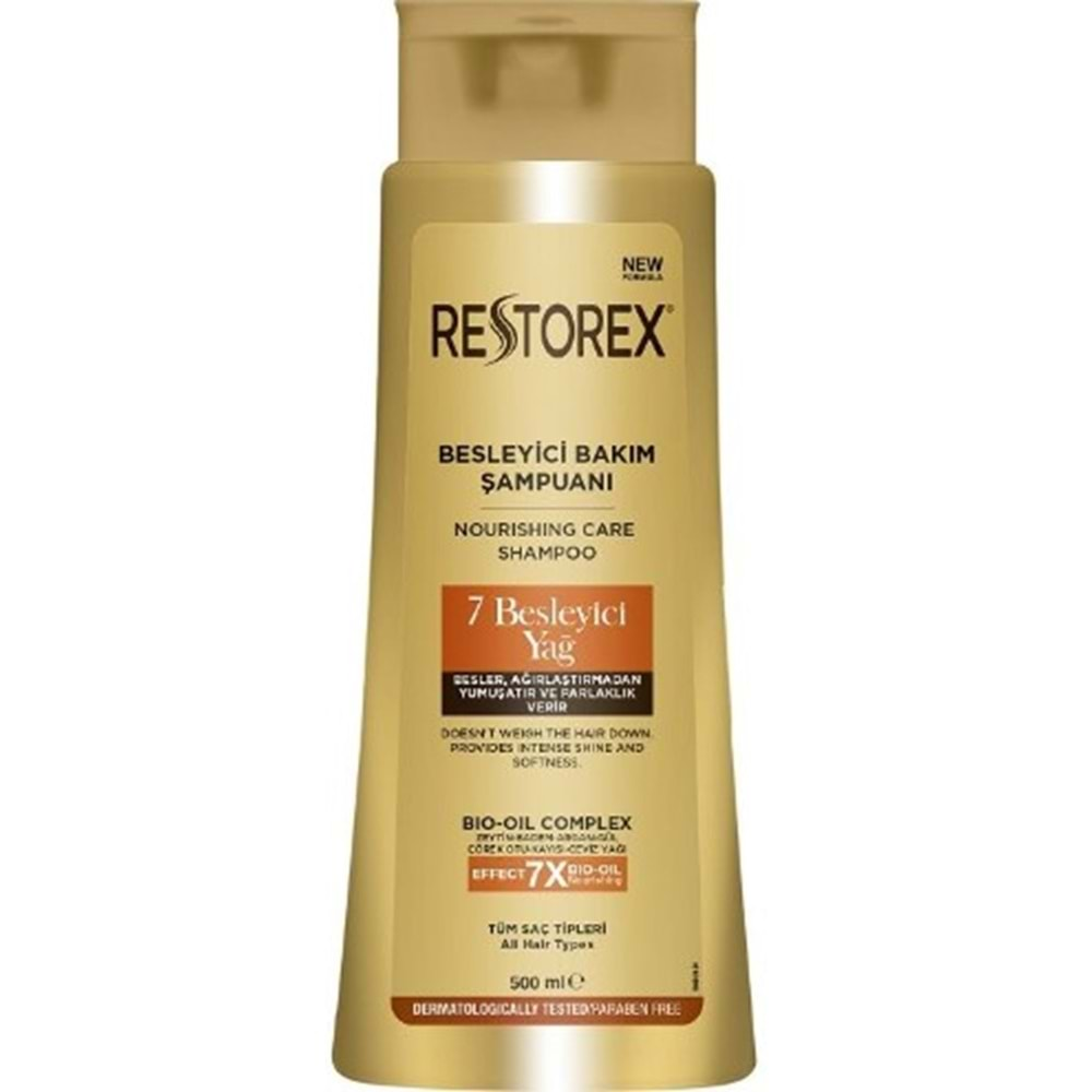 Restorex Sampuan 500ml 7 Besleyıcı Yaglı