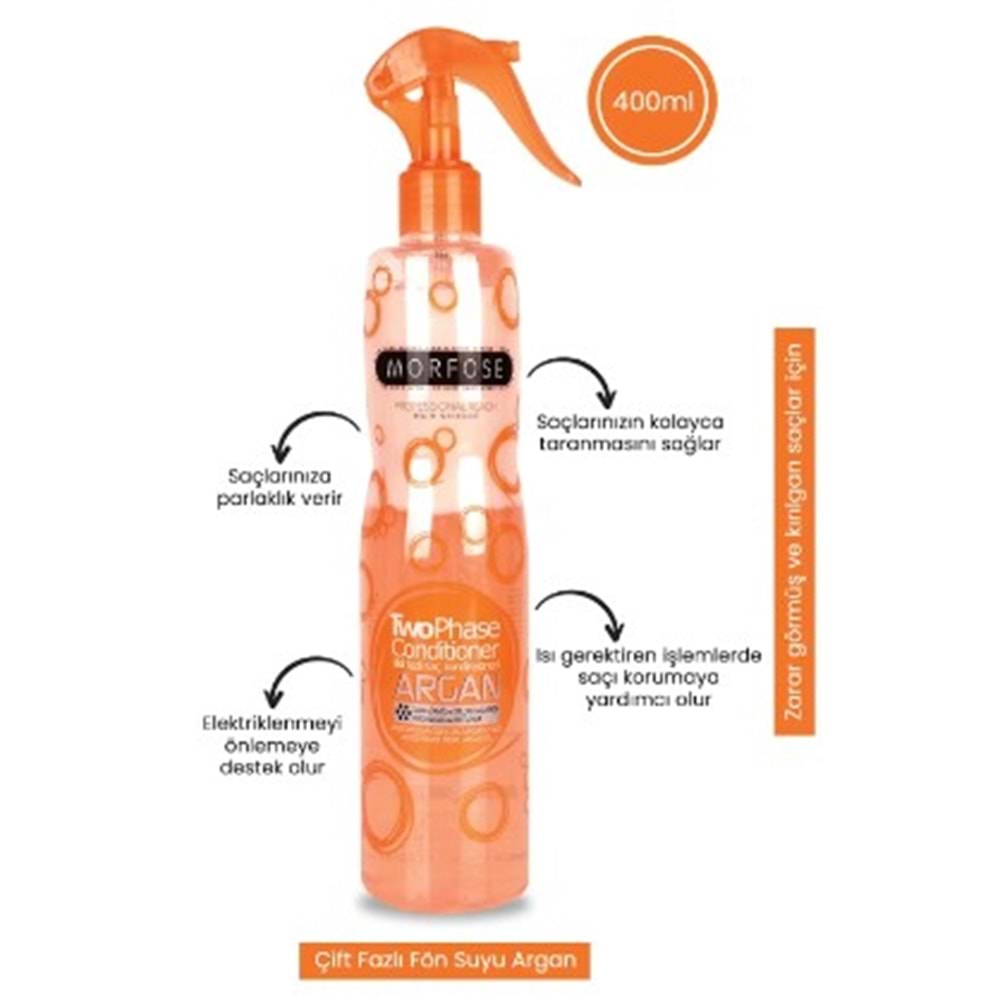 Morfose Fön Suyu Argan 400Ml Turuncu