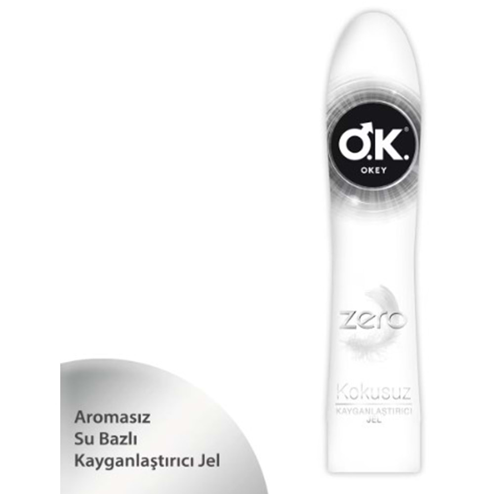 Okey Zero Kokusuz Kayganlastırıcı Jel 100Ml