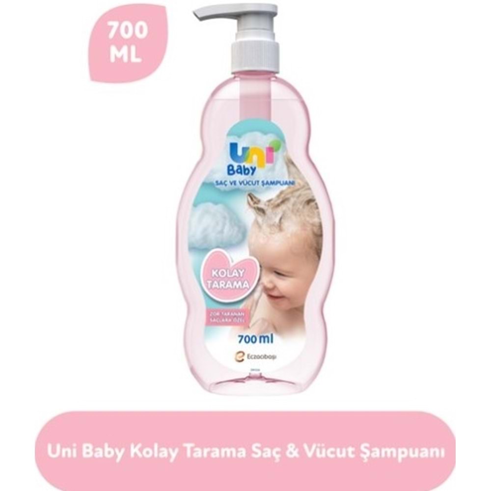 Uni Baby Şampuan Kolay Tarama 700Ml
