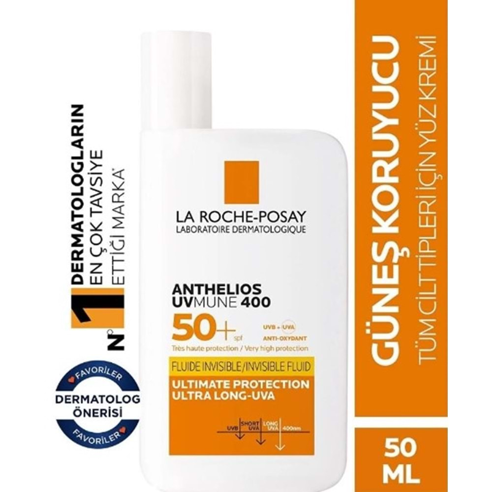 La Roche Posay Anthelıos Spf50+ Invısıble Fluıd 50Ml