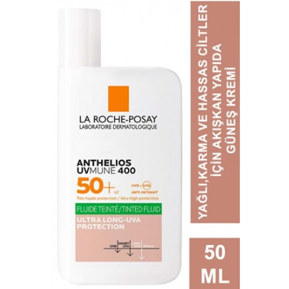 La Roche Posay Anthelıos Spf50+ Oıl Control Tınted Fluıd 50Ml