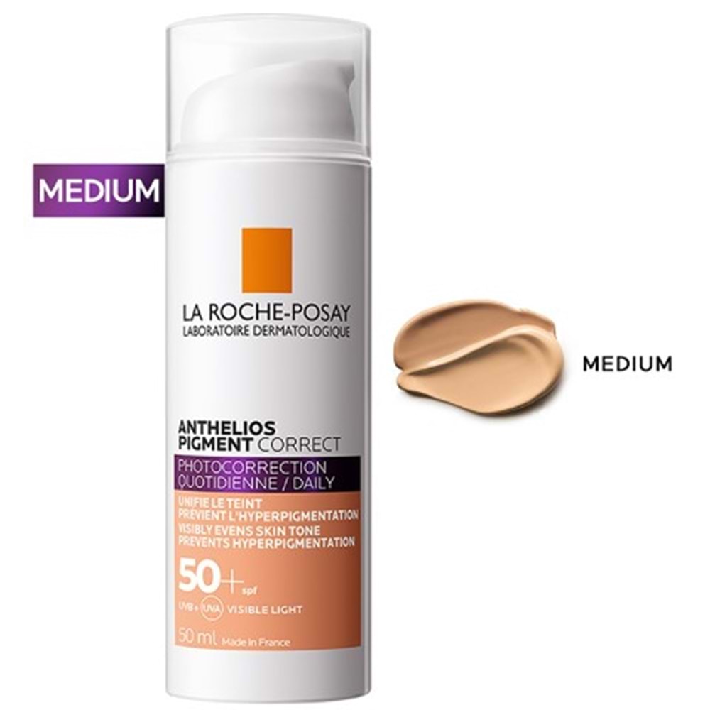 La Roche Posay Anthelios Spf50+ Pigment Correct (Medium) 50Ml