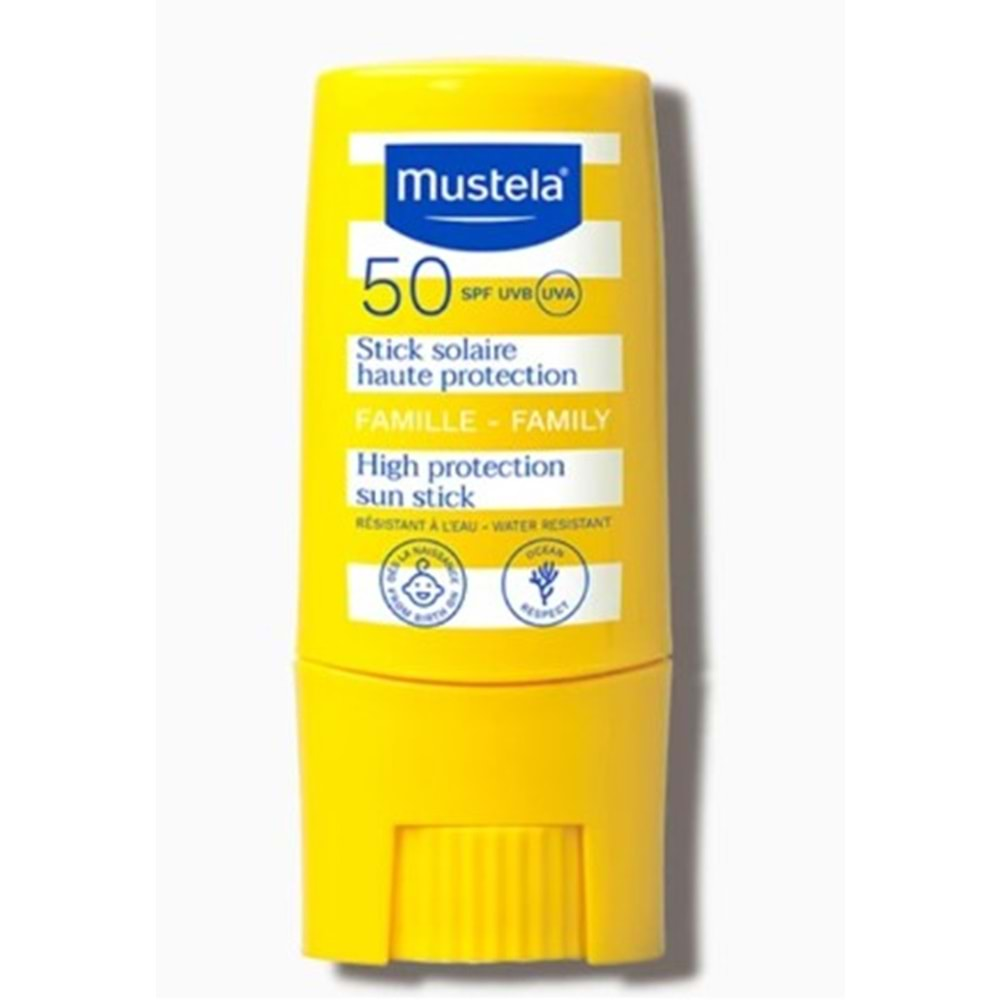 Mustela Güneş Çok Yüksek Koruma Faktörlü Stick 9 Ml