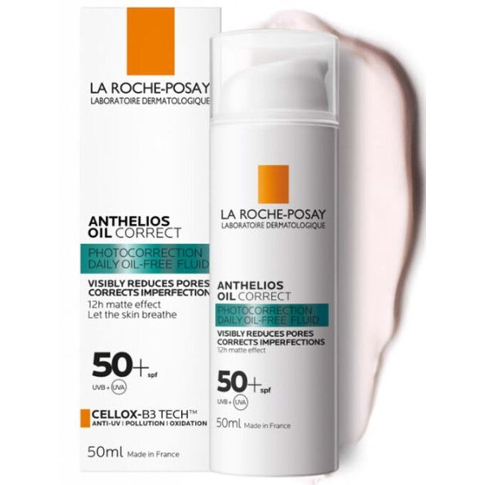 La Roche Posay Anthelıos SPF50+ Oıl Correct Yüz Günes Kremı 50Ml