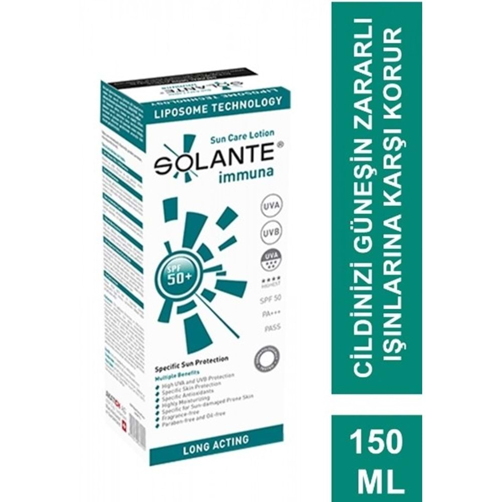 Solante Immuna SPF50+ Sun Lotion 150Ml