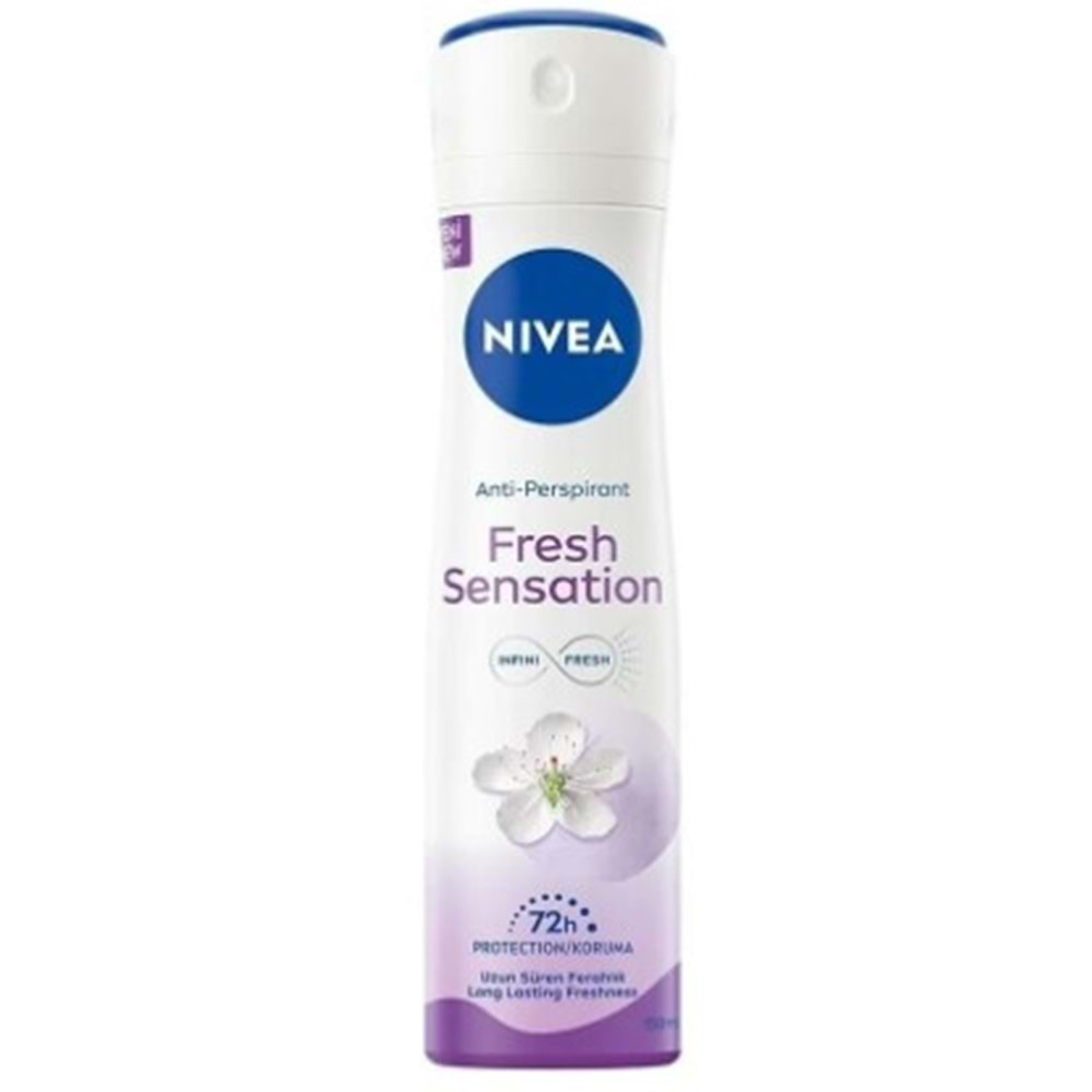 Nivea Deodorant Woman Fresh Sensation 150Ml