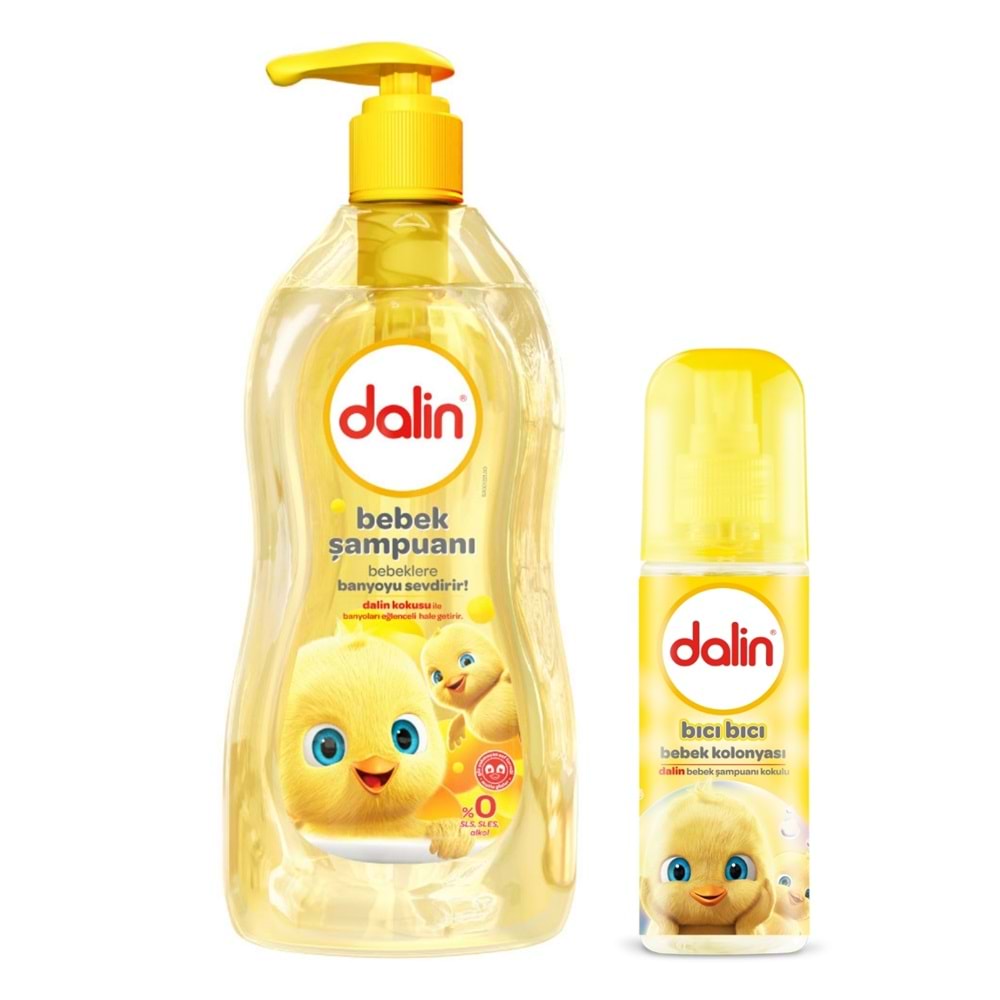 Dalin Şampuan 700Ml + Kolonya Bicibici 100Ml
