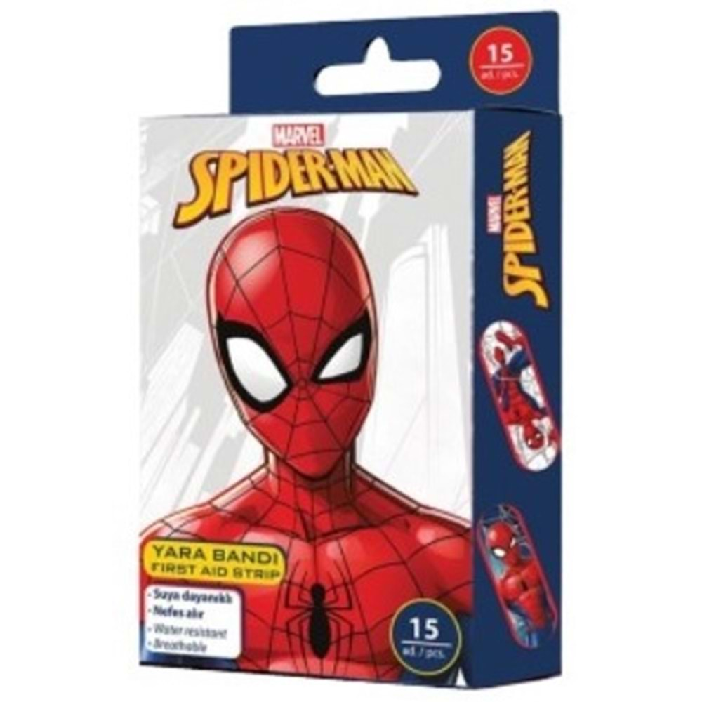 DS Plus Spıderman Yarabandı 15Lı