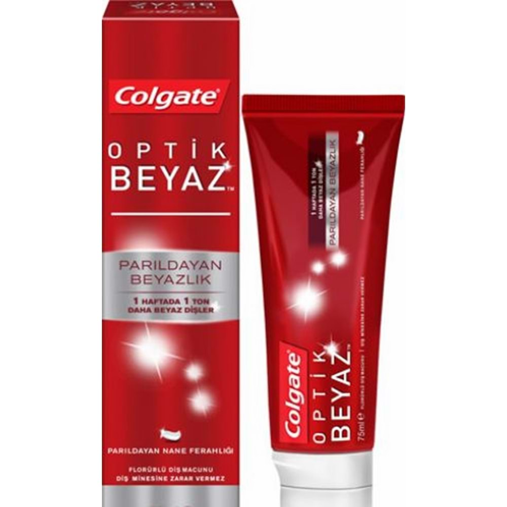 Colgate Optıc Whıte Parıldayan Beyazlık 50Ml