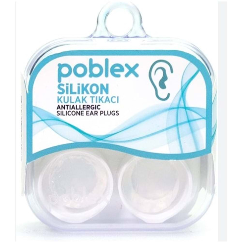 Poblex Sılıkon 2Lı Kulak Tıkacı