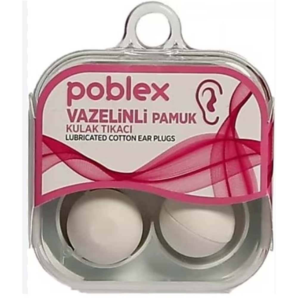 Poblex Vazelın 4Lü Kulak Tıkacı