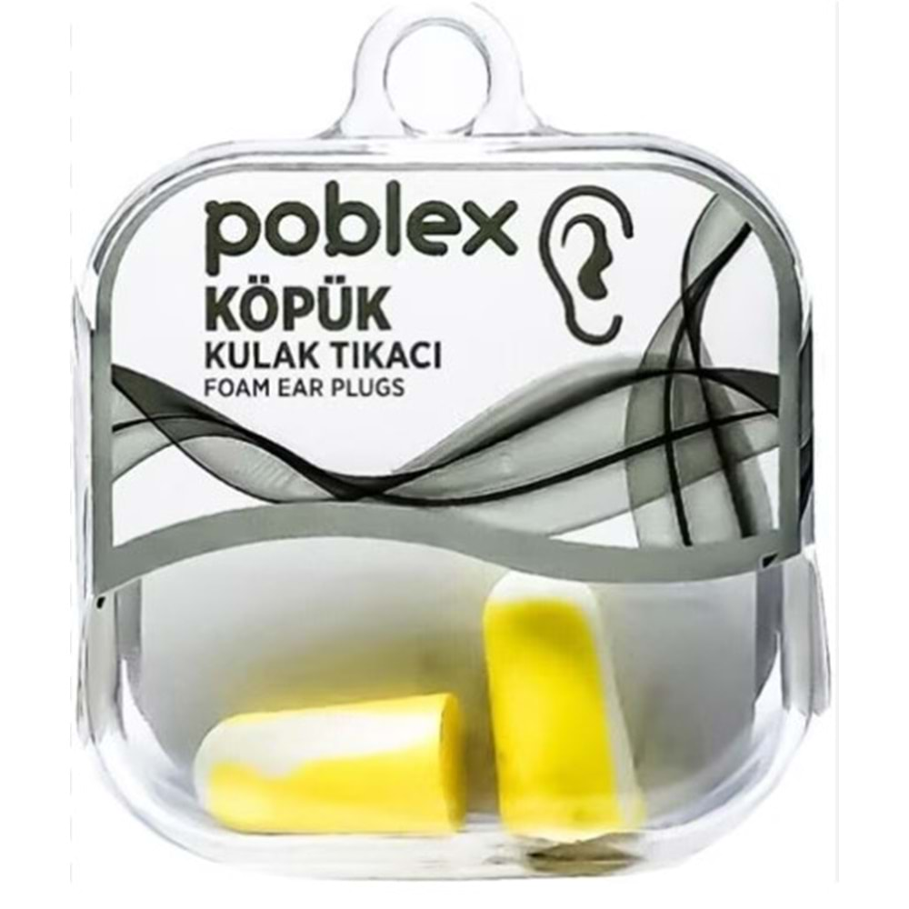 Poblex Köpük Kulak Tıkacı